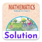 class 10 maths solution android application logo